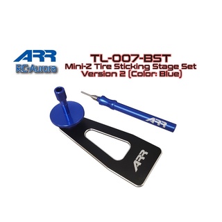 RC Aurora TL-007-BST Mini-Z Tire Sticking Stage Set Version 2 (Color: Blue)