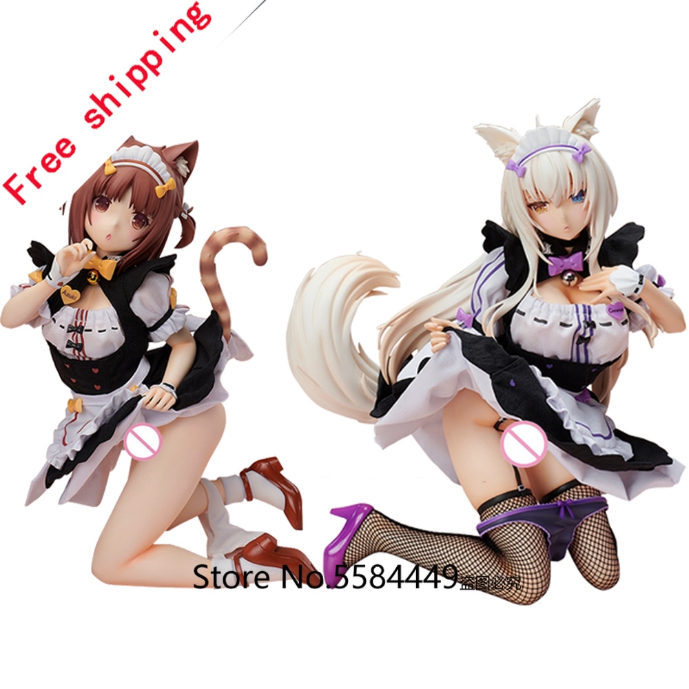 Native Nekopara Chocola Vanilla Pvc Cat Girl Girls Action Figure Japanese Anime Pvc Action