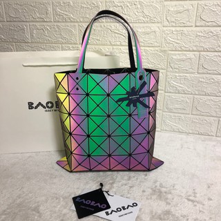 BaoBao Issey Miyake，Noctilucenthand bag，tote bag，6x6 กระเป๋าถือ，กระเป๋าสะพาย