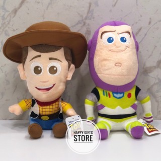 Toy story ตุ๊กตา Woody /  Buzz lightyear  kawaii  ท่านั่ง ขนาด 12 นิ้ว  สุดน่ารัก