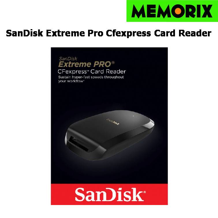 ถูกที่สุด ของแท้ Original SanDisk CFexpress Card Reader Extreme Pro