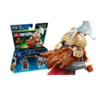 LEGO DIMENSIONS : No.71220 LEGO DIMENSIONS FUN PACK : LORD OF THE RING : GIMLI กิมลี่ จาก ลอด์ท ออฟ เดอะ ริงค์