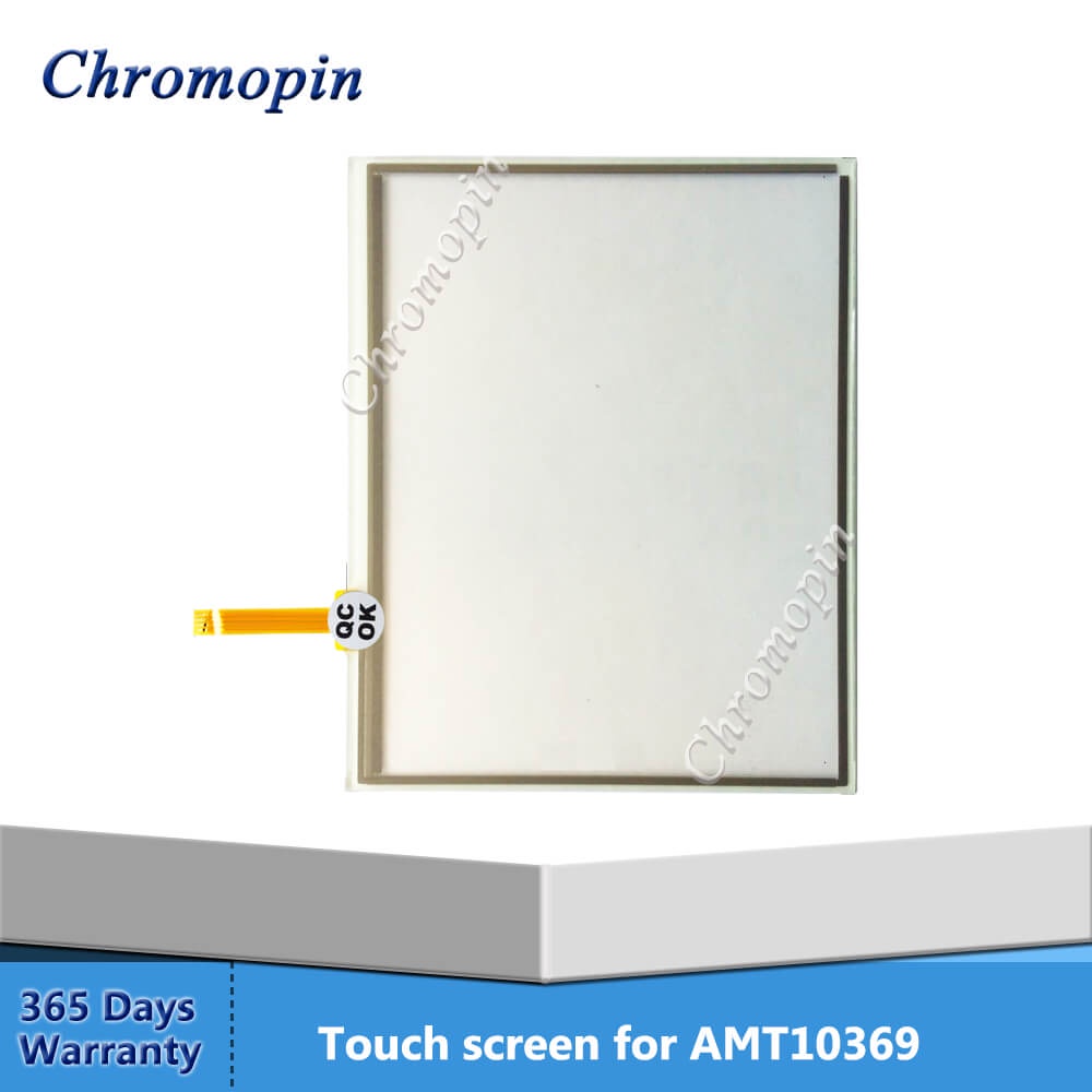ใหม่ AMT10369 AMT 10369 10369000 AMT-10369 กระจกแผงหน้าจอสัมผัสสําหรับซ่อม HMI