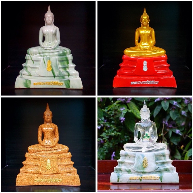 หลวงพ่อโสธร พระคู่บ้านคู่เมืองฉะเชิงเทรา วัดโสธรวรารามวรวิหาร (หน้าตัก 5 นิ้ว สูง 23 ซม.) ผ่านพิธีพุทธาภิเษกแล้ว