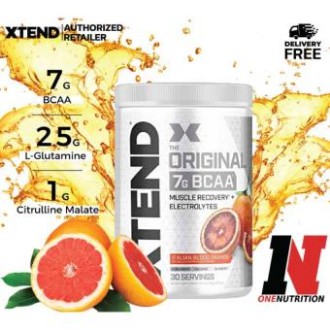 Xtend BCAA 30servings - Italian Blood Orange อมิโน BCAA สร้างกล้ามเนื้อ ป้องกันกล้ามเนื้อสลายตัว