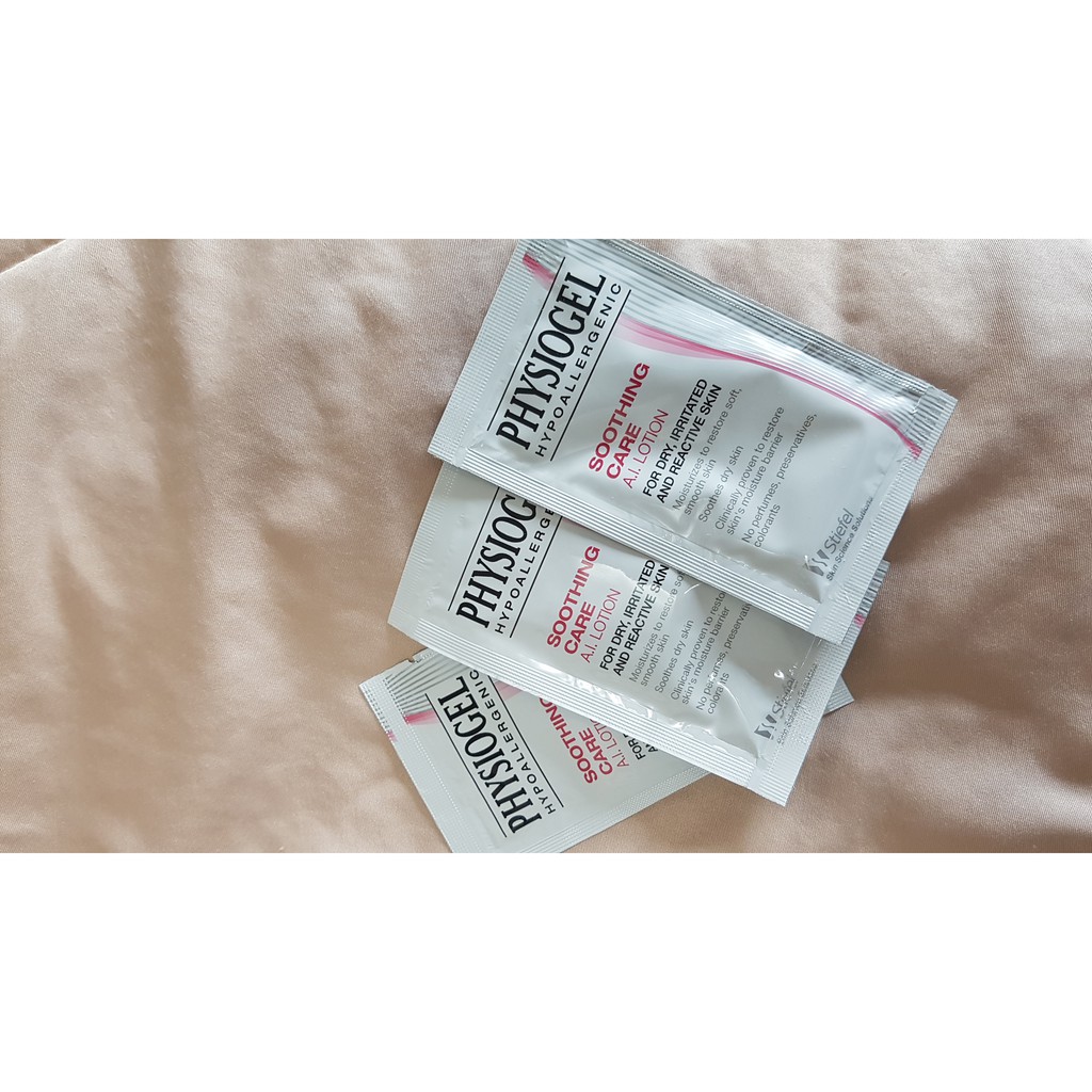 (พร้อมส่ง)Physiogel Soothing Care AI lotion 10 ml x 3 ซอง