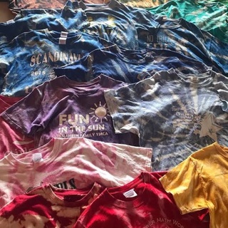 เสื้อกัดสีusaงานแบรนด์.