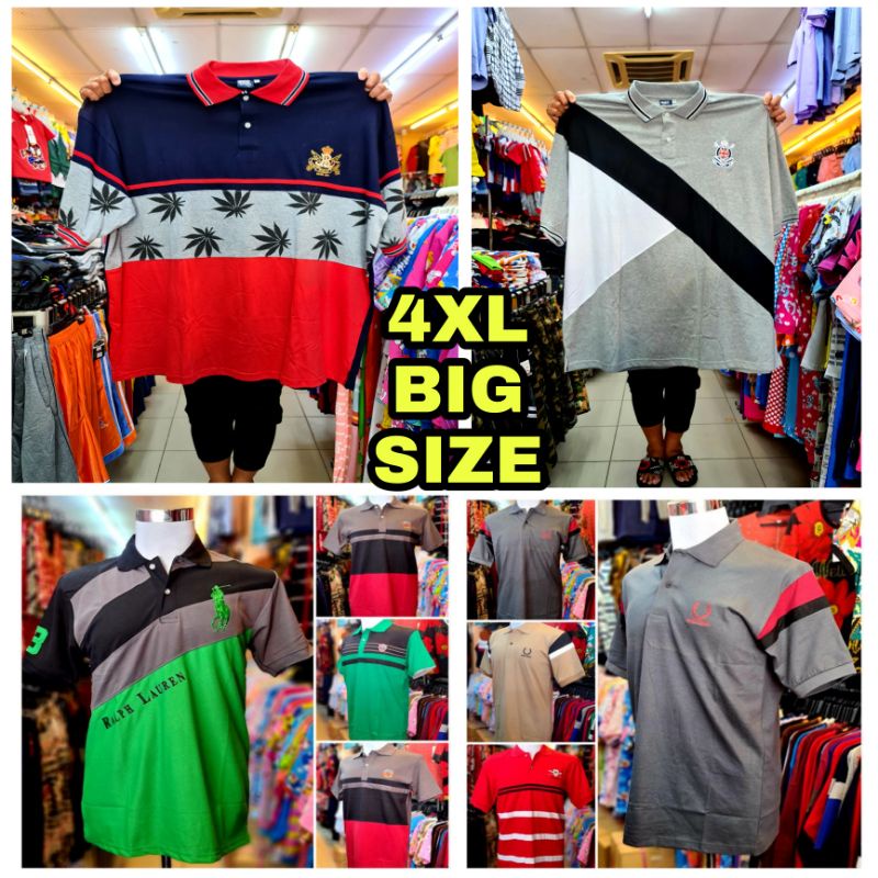 (4XL - M)SUPER BIG SIZEMEN CASUAL SHIRT