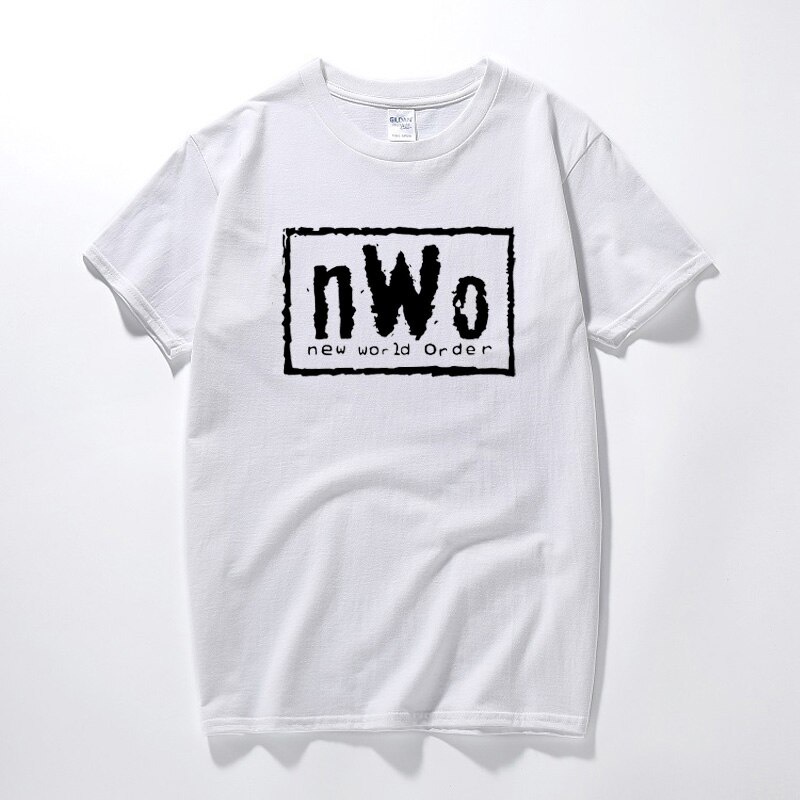 New World Order T Shirt NWO Wrestling Hulk Hogan Scott Hall Kevin Nash Mens Top Streetwear T-shirt Short Sleeve Tee Shir #4