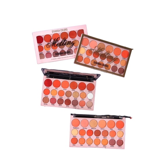อายแชโดว์ SIVANNA COLORS HF3012 SIVANNA Colors Melting Cheek And Shadow Palette อายแชโดว์พาเลท