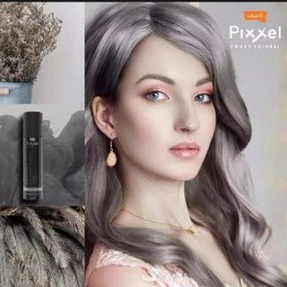 แชมพู โลแลน พิกเซล คัลเลอร์ รีเฟรช แชมพูเพิ่มประกายสีเทา  ปริมาณ 250 ml.