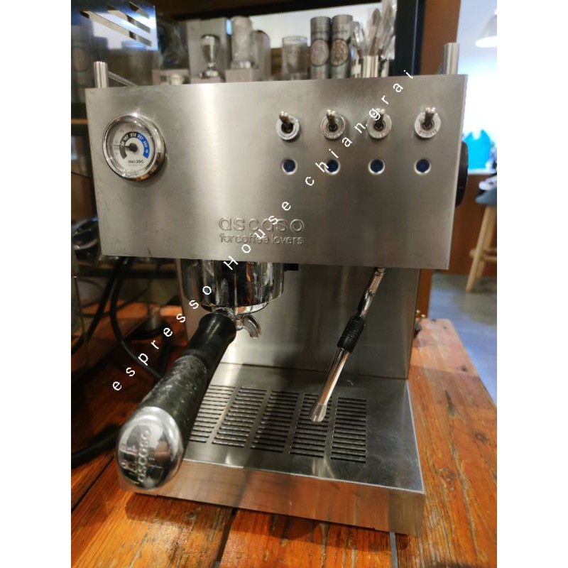 เครื่องชงกาแฟมือสอง ascaso uno ส่งฟรี