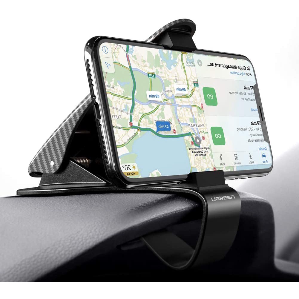 UGREEN (60328) Car Phone Mount Dashboard Clip Cell Phone Holder HUD Compatible for iPhone 11 Pro Max