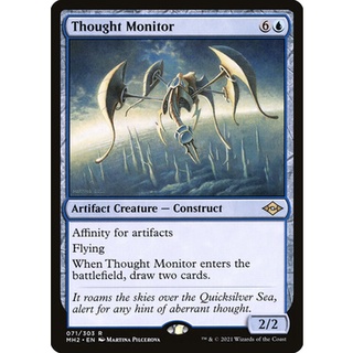 [MTG] Thought Monitor [MH2] [ARTIFACT] [BLUE] [RARE] [NORMAL] [ENG] (การ์ดเมจิค / Magic the Gathering)