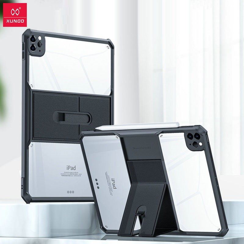 [พร้อมส่ง] XUNDD เคสใสกันรอย มีขาตั้งในตัว - เคส iPad Pro 11" (Gen 3) 2021 / เคส iPad Pro 12.9" Gen 