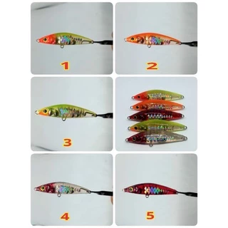 ซิงกิ้งFROGGY เกล็ดสะท้อนแสง 5.5 cm. 7.5g. พร้อมตัวเบ็ด