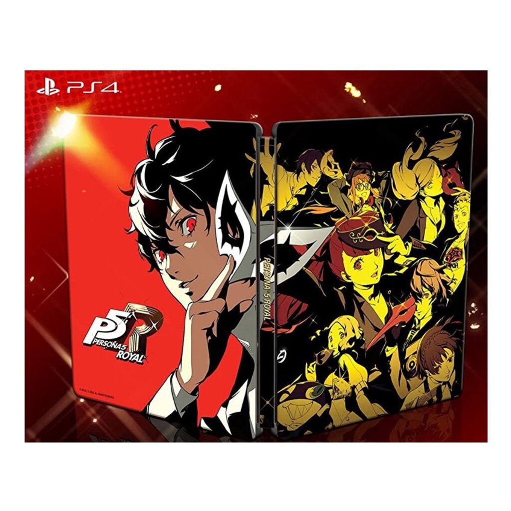 SteelBook PS4 Persona 5 กล่องเหล็ก (No Disc ไม่มีแผ่นเกมส์นะจ๊ะ)