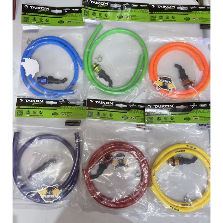 TAIKOM RACING UNIVERSAL BYPASS JOINT Y15 Y15ZR SRL LC135 RS150 EX5 WAVE 45" DEGREE WITH HOSE-6 COLOU