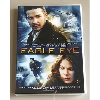 ดีวีดีหนัง ของแท้ ลิขสิทธิ์ มือ 2 สภาพดี...ราคา 249 บาท ภาพยนตร์ “Eagle Eye-แผนสังหารพลิกนรก” บรรยายไทย