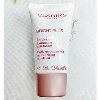 🔥แท้💯%🔥ฉลากไทย 15ml.ผลิต10/65 ครีมลดจุดด่างดำ Clarins Bright Plus Moisturizing Emulsion