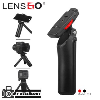 LENSGO Mini Selfie Stick (L311) ขาตั้งกล้อง Monopod ขาตั้งกล้องสมาร์ทโฟน/โทรศัพท์/Gopro สำหรับ DSLR Mirrorless กล้อง