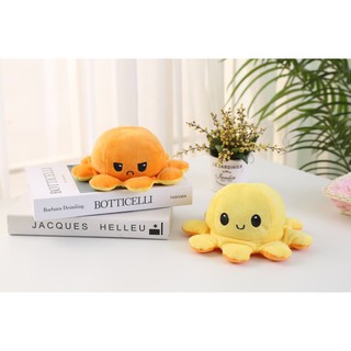 ตุ๊กตาปลาหมึก Reversible Flip octopus ตุ๊กตา ของเล่น ของขวัญเด็ก พลิกกลับด้านปลาหมึก ตุ๊กตาสัตว์น่ารัก#A112