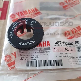 5MYH255200 ฝาครอบ สวิทช์กุญแจ ติดรถ yamaha นูโว NOUVO ทุกรุ่น ของแท้ 5MY-H2552-00