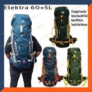 กระเป๋าเป้สะพายหลัง 14 Variants Tnf Elextra Mountain ขนาด 45 ลิตร - 50 ลิตร - 60 ลิตร สําหรับเดินป่า