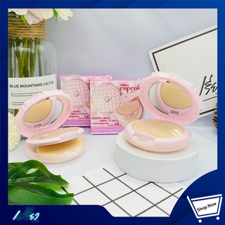 Mistine Cupcake Super White and Lightening Powder10g. มิสทีน แป้ง คัพเค้ก ซุปเปอร์ไวท์ &amp; ไลท์เทนนิ่ง 10 กรัม 1 ตลับ