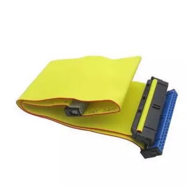 สายแพร ATA 66 สาย Hard Disk HDD IDE IDE HDD ATA 40 PIN 80 ลวดไดรฟ์ 3-Connector แบนข้อมูลสายริบบิ้นสี