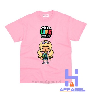 เสื้อยืด พิมพ์ลาย Toca LIFE WORLD GAME สําหรับเด็ก