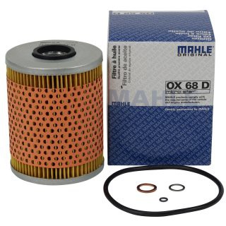 BMW กรองน้ำมันเครื่อง(6 สูบ) E34 E36 เครื่อง M30 M50 M52 ยี่ห้อ Mahle OX68D (MANN HU 926/3x) MADE IN AUSTRIA