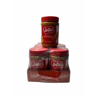 LOTUS The Original Speculoos 720g ขวดใหญ่ XL Spread On Bread,แยมทาขนมปัง RED 1ถาด/จำนวน 6 ขวด ราคาส่ง ยกถาด สินค้าพร้อมส่ง