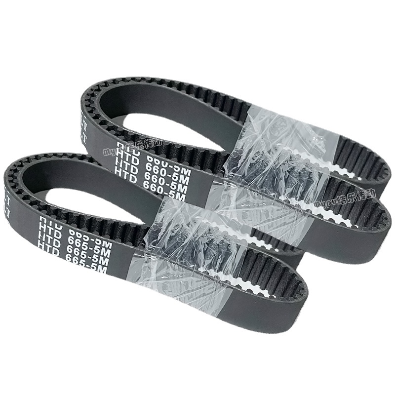 4PCS 660-5M HTD 665-5M HTD 670 HTD675-5M  Drive Timing Belt 5M Belt Pitch 5mm 10 15 20 25mm 30mm 35m