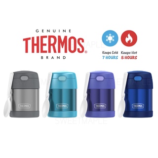 [มีช้อนพับเก็บได้] กระปุกอาหารเก็บอุณหภูมิ Thermos 10 oz แท้! จาก US/Canada