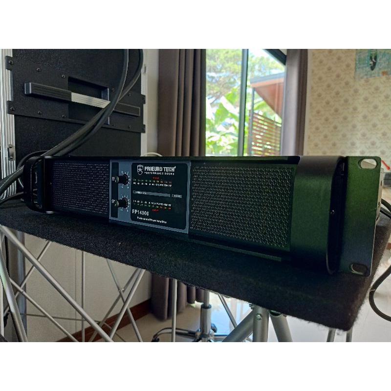 พาวเวอร์แอมป์ Proeuro tech FP14000 วัตต์สูง 14000 วัตต์