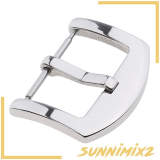 [Sunnimix2] หัวเข็มขัดสแตนเลสสําหรับสายนาฬิกาข้อมือ