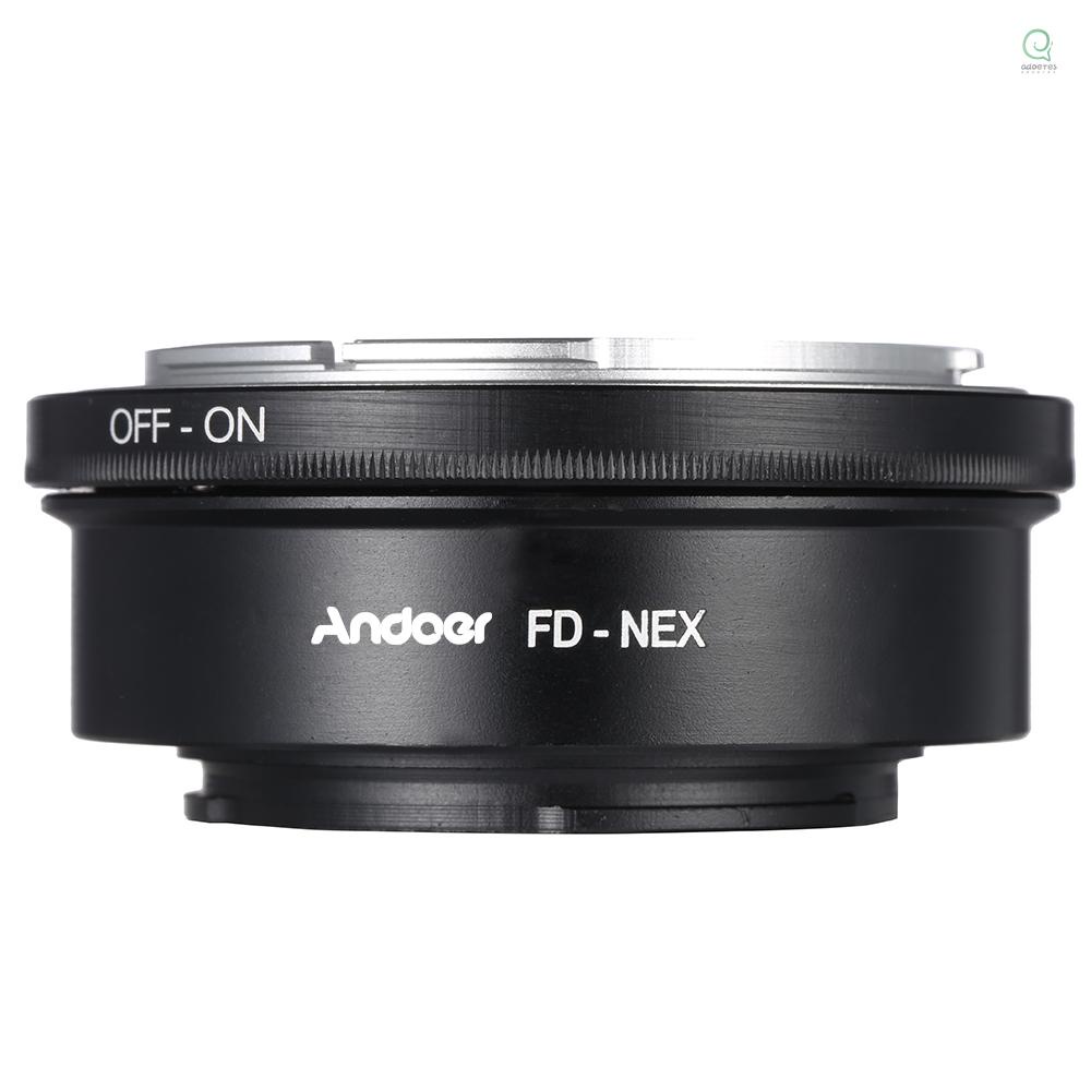 Andoer FD-NEX Adapter Ring Lens Mount for Canon FD Lens to Fit for Sony NEX E Mount Digital Camera Body - รูปที่ 5