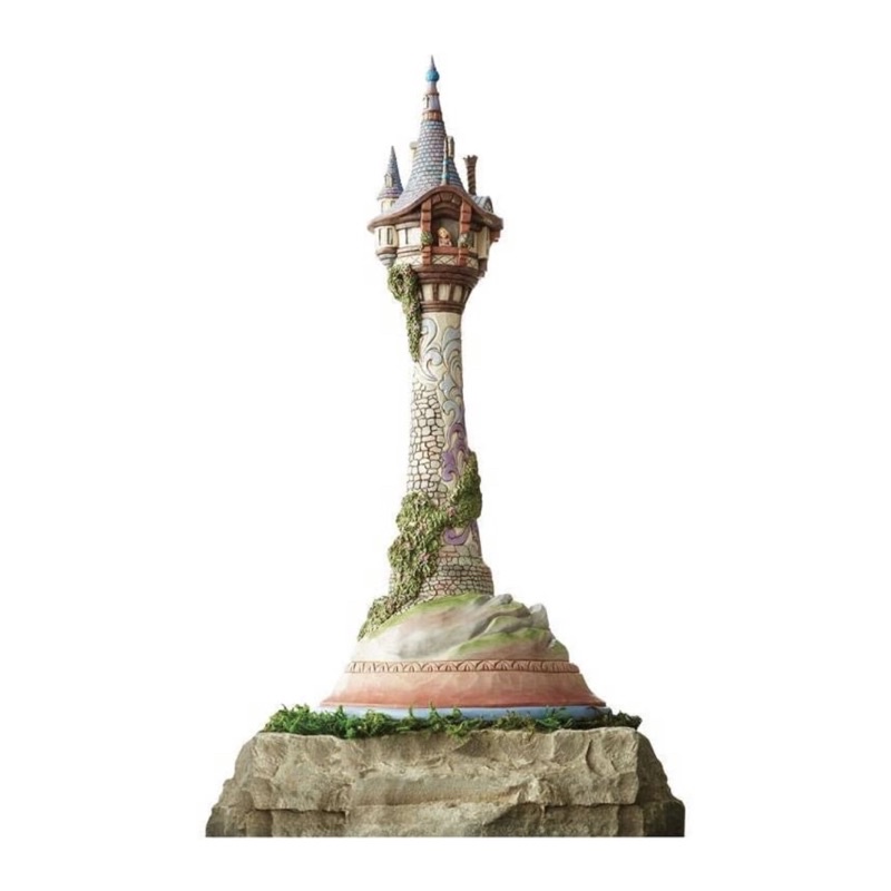 Enesco Jim Shore Disney Traditions Masterpiece Rapunzel Tower Figurine