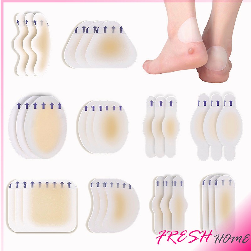 พลาสเตอร์ซิลิโคนแปะเท้ากันกัด ไฮโดรเจล ราคาต่อ 1 ชิ้น Anti-Wear Foot Artifact