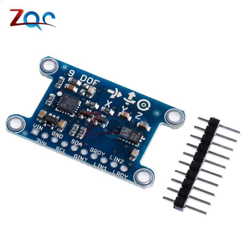 9 axis imu l 3gd 20 lsm 303 d โมดูลเซ็นเซอร์เข็มทิศสําหรับ arduino