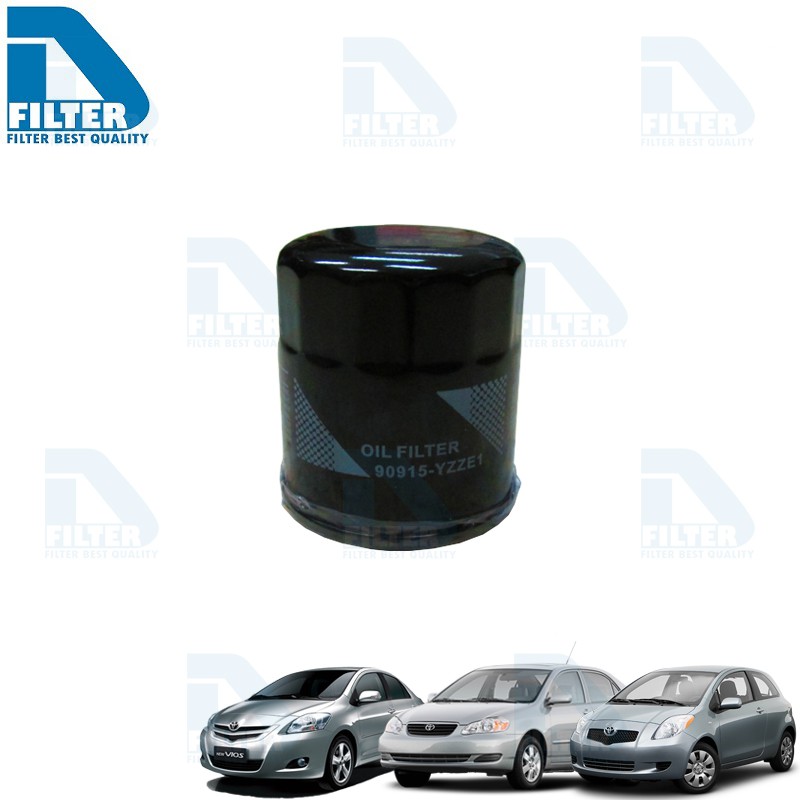 กรองน้ำมันเครื่อง Toyota โตโยต้า อัลติส,วีออส Altis 2002-2009,Soluna,Vios 2002-2012,Yaris 2006-2012 RO232