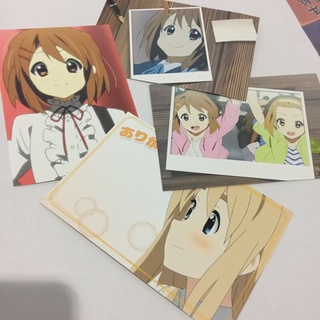 โปสการ์ด อนิเมะ เคอง Anime K on K-ON ของแท้จากญี่ปุ่น Poscard Anime Japan