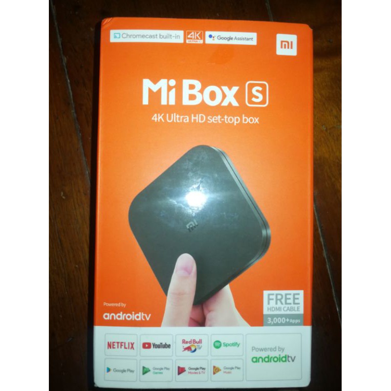 Mi Box S 4K Ultra HD Android TV มือสอง &gt;&gt;ไม่มีสายHDMI&lt;