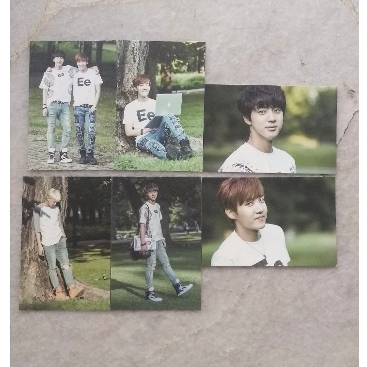 BTS Official Photocard 2nd MUSTER ป้าย hybe OFFICIAL GOODS ARMY RM JIN JHOPE
