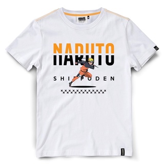 เสื้อยืดเด็กผช เสื้อยืดแฟชั่น เสื้อยืดคอกลม  เสื้อยืดนินจานารูโตะ Naruto NT-001-WH เสื้อยืดผู้หญิง