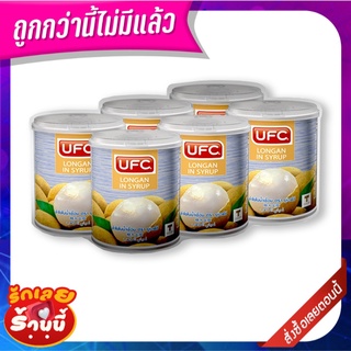 ยูเอฟซี ลำไยในน้ำเชื่อม 8.25 ออนซ์ x 6 กระป๋อง UFC Longan in Syrup 8.25 oz. x 6 Cans