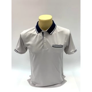 เสื้อโปโลผู้ชายแขนสั้น C59 AIR รหัส 086 เสื้อคอปกสีพื้นเอาไว้ใส่เที่ยวหรือใส่ทำงาน KINGBERRY SHOP