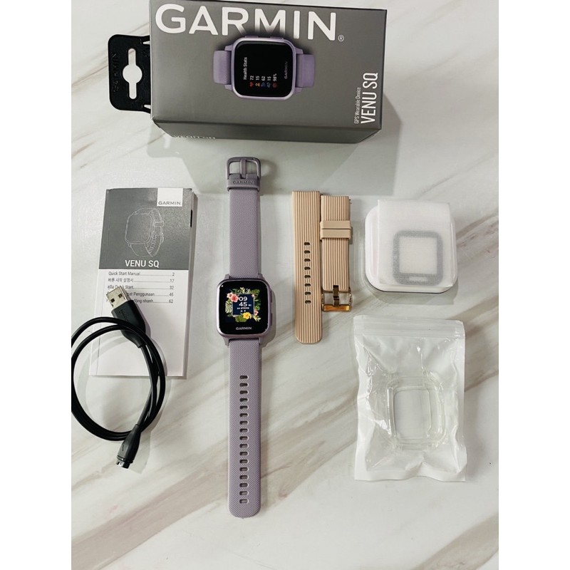 Garmin Venu SQ สมาร์ทวอทซ์ GPS (มือสอง)