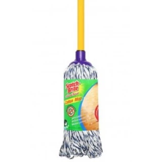 3M™ Scotch-Brite™ สก๊อตช์-ไบรต์ คอตตอนม็อบ, เส้นใยฝ้าย, ช่วยตักเก็บคราบสกปรกได้ดี และเข้าลึกถึงซอกมุม
